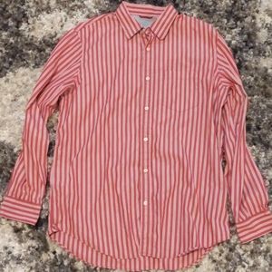 🔥3/$10 Banana Republic Slim Button Down sz Large
